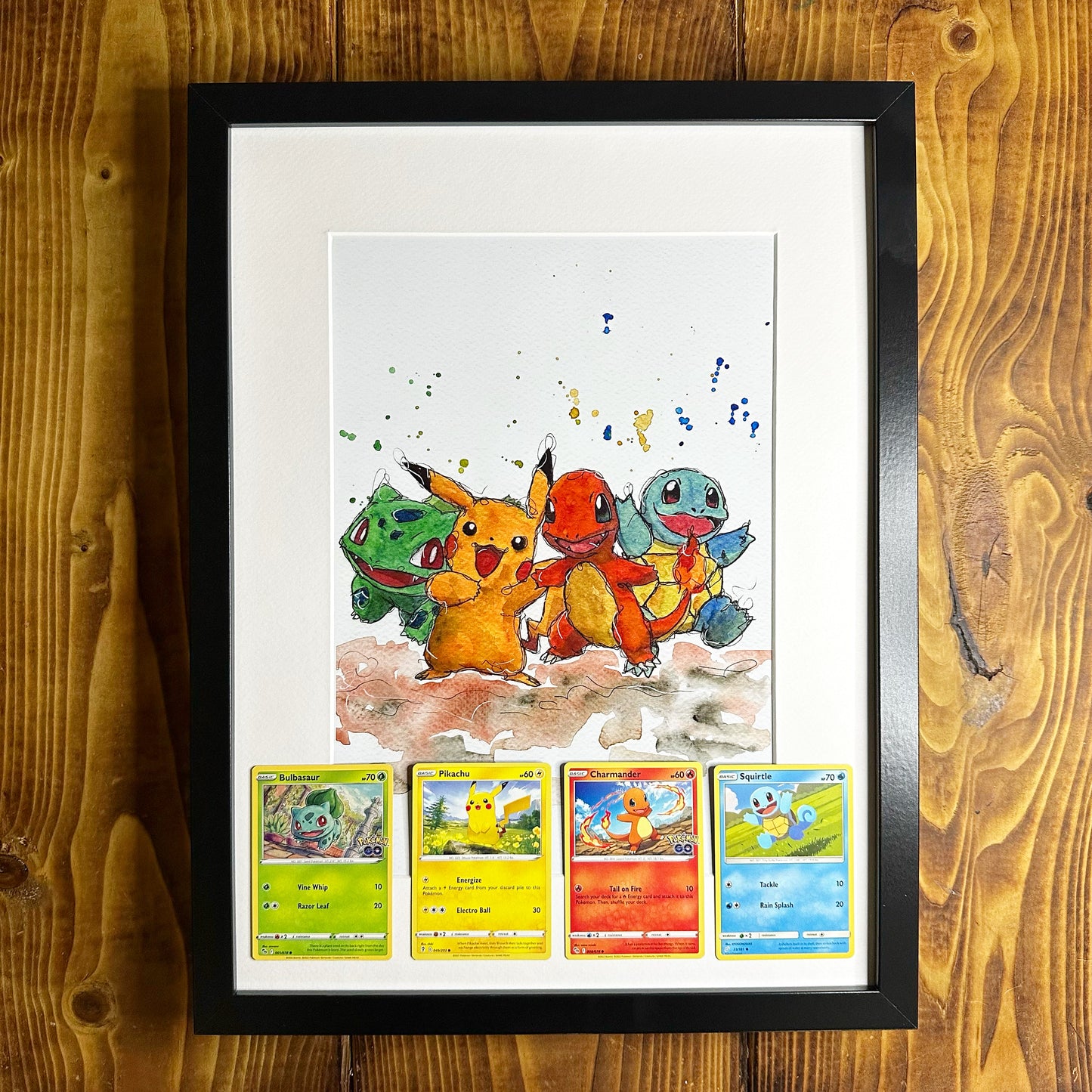 Pikachu & Starters