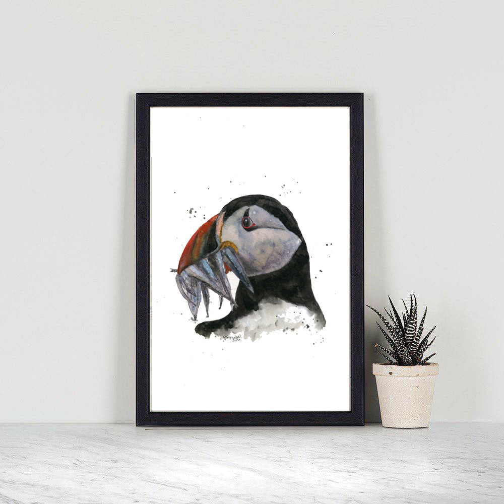 Fishing Puffin