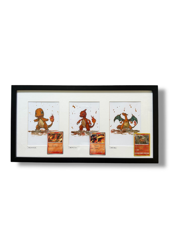 Pokémon Trio Frames – Halewood Illustrations