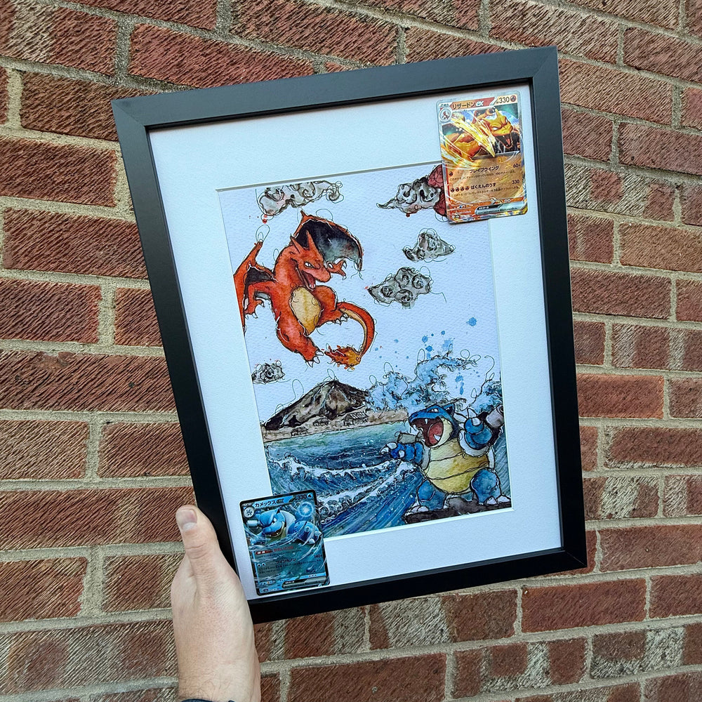 Pokémon Duo Frames – Halewood Illustrations