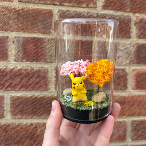 Pikachu Glass Terrarium
