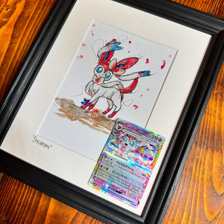 Sylveon With Original EX Card