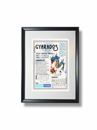 Gyarados Pokèdex Fact File