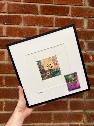 Original Watercolour: Mimikyu; The Pokèscape Collection
