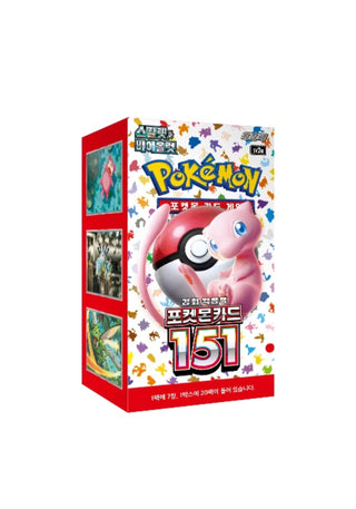 Pokemon TCG Scarlet & Violet 151 SV2A Korean Booster Box (20 Booster Packs)