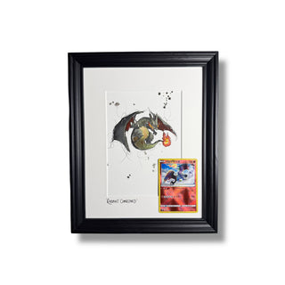 Radiant Charizard - Original Watercolour