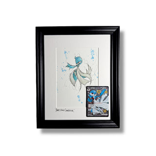 Baby Shiny Gardevoir - Original Watercolour