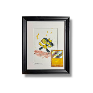 Baby Shiny Riolu - Original Watercolour