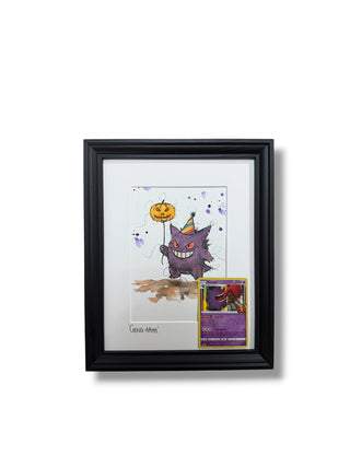 GENG-AAHH - Original Watercolour: The Spook-èmon Collection