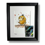Limited Edition Psyduck: Original Watercolour With Art Rare Card