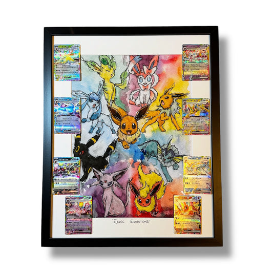 Limited Edition: A3 Eevee Evolutions with matching Terastal Festival EX Cards