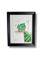 Bulbasaur - Original Watercolour with Art Rare Pokèmon Card