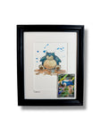 Snorlax - Original Watercolour with Art Rare Pokèmon Card