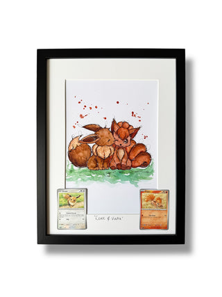 Eevee & Vulpix