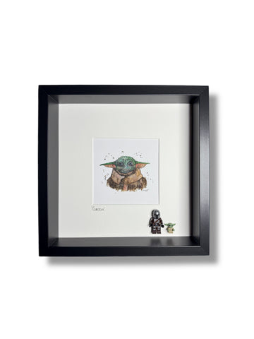 Grogu With Minifigure