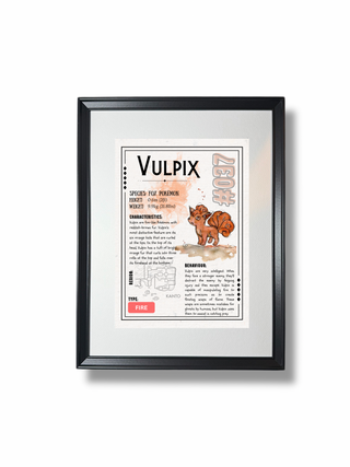 Vulpix Pokèdex Fact File