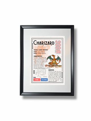 Charizard Pokèdex Fact File