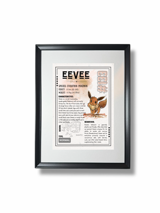 Eevee Pokèdex Fact File