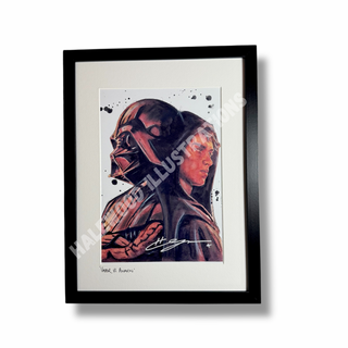 Vader vs. Anakin - Signed Limited Edition Print