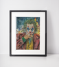 The Joker. Pt II - Framed A4 Print