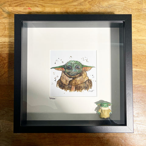 Grogu with Minifigure