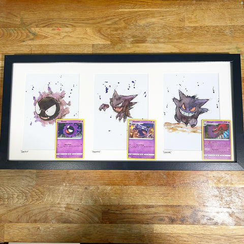 Gastly Evolution Trio