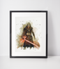 Kylo Ren - A4 Framed Print